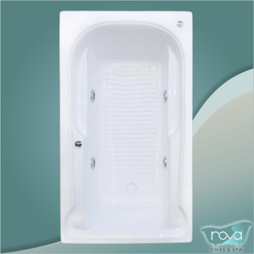 Modelo Esmeralda con Hidromasaje -152x88x48cm – Nova Tinas & Spa